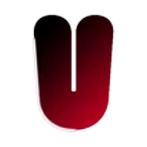 🖤 Эмодзи «Черно-красные буквы, градиент» для Telegram