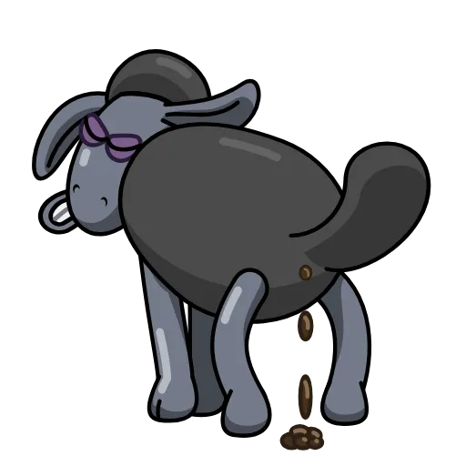 Стикер 18 Black Shaun