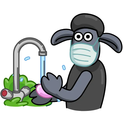 Стикер 20 Black Shaun