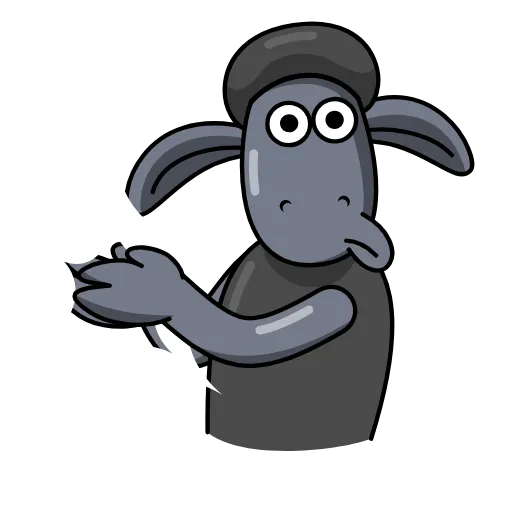Стикер 24 Black Shaun