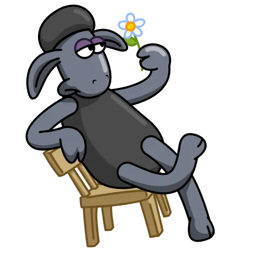 Стикер 22 Black Shaun
