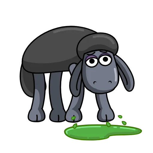 Стикер 11 Black Shaun