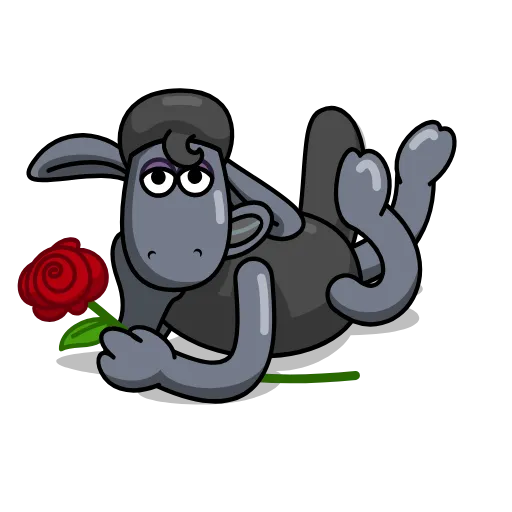Стикер 15 Black Shaun