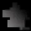 Стикер 31 black aesthetic