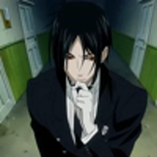 🤔 Эмодзи «Black Butler S1Тёмный Дворецкий 1 сезон» для Telegram