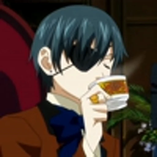 🤤 Эмодзи «Black Butler S1Тёмный Дворецкий 1 сезон» для Telegram