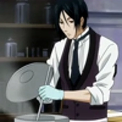 😐 Эмодзи «Black Butler S1Тёмный Дворецкий 1 сезон» для Telegram