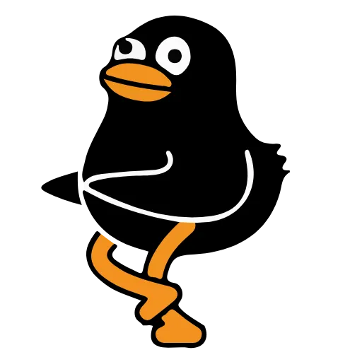 Стикер 14 Black Duck