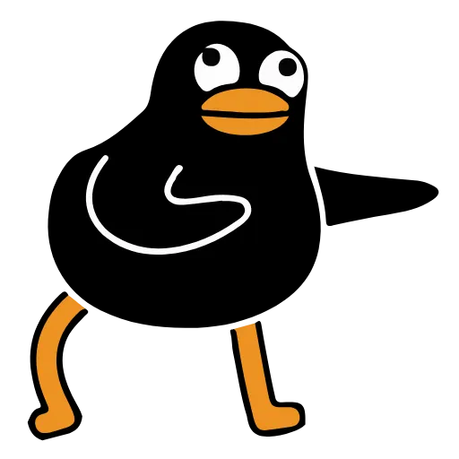 Стикер 16 Black Duck