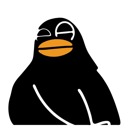 Стикер 5 Black Duck