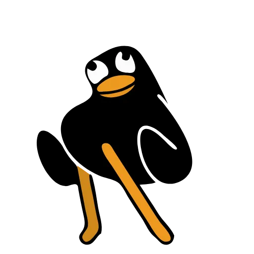 Стикер 11 Black Duck