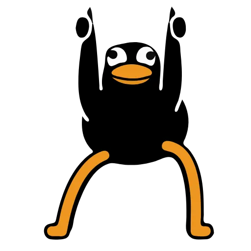 Стикер 3 Black Duck