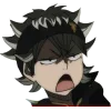 Стикер 21 Black Clover