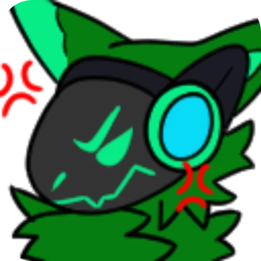 😠 Стикер «Blass The Protogen 2» для Telegram