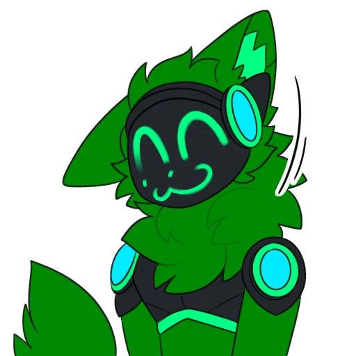 ☺️ Стикер «Blass The Protogen 2» для Telegram