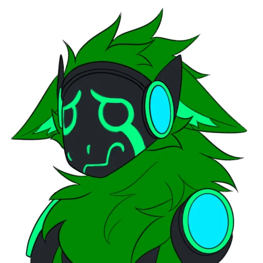 😢 Стикер «Blass The Protogen 2» для Telegram