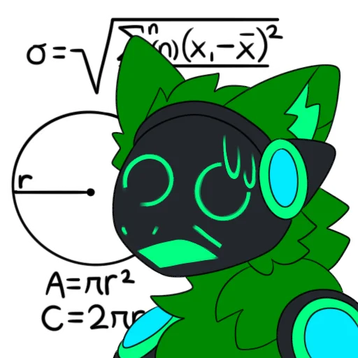 ➖ Стикер «Blass The Protogen 2» для Telegram