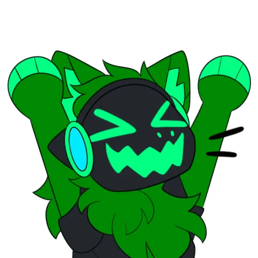 😆 Стикер «Blass The Protogen 2» для Telegram