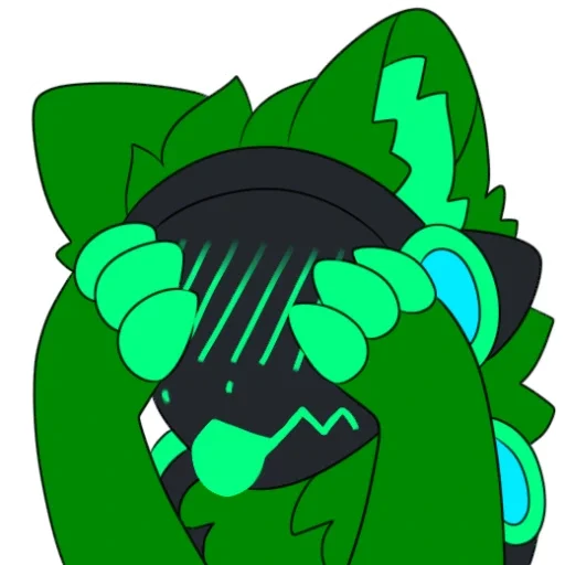 😳 Стикер «Blass The Protogen 2» для Telegram