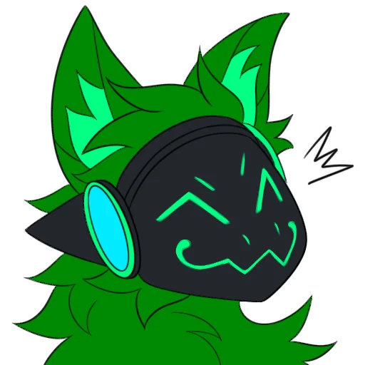 😊 Стикер «Blass The Protogen 2» для Telegram