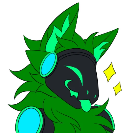 😛 Стикер «Blass The Protogen 2» для Telegram