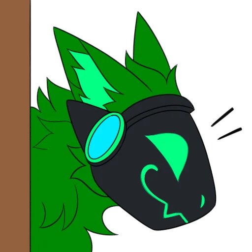 👀 Стикер «Blass The Protogen 2» для Telegram