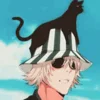 Стикер 47 ❔ Bleach - эмоджи по аниме Блич
