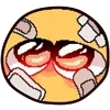 Стикер 34 😊 Cursed Emoji - курсед смайлы статичные