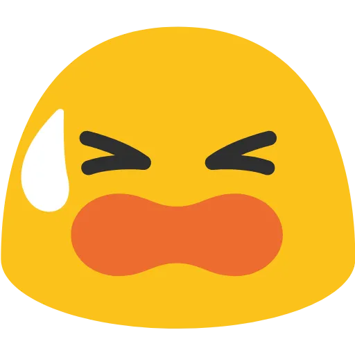 Стикер 30 Blob Emoji Smileys