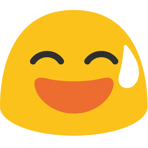 Стикер 4 Blob Emoji Smileys