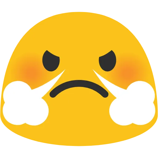 Стикер 31 Blob Emoji Smileys