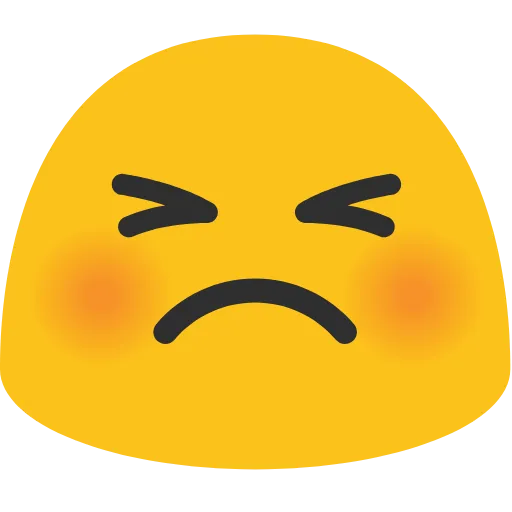 Стикер 29 Blob Emoji Smileys