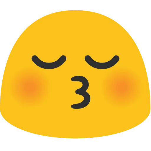 Стикер 11 Blob Emoji Smileys