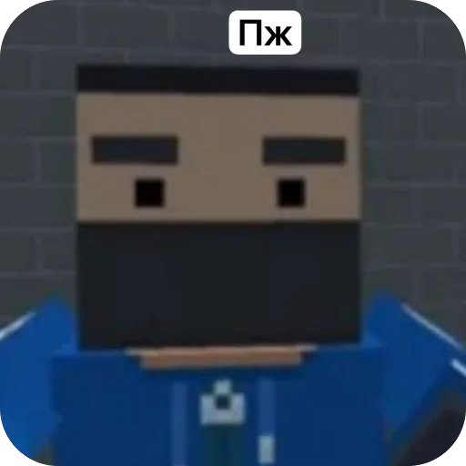 🙏 Стикер «Block Strike общение» для Telegram