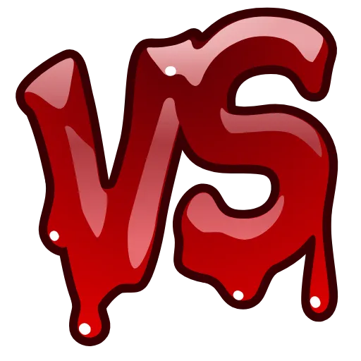 Стикер 29 Bloody Font Emoji