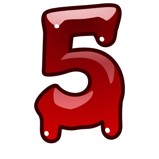 Стикер 35 Bloody Font Emoji