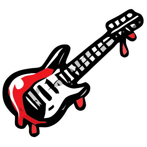 Стикер 21 Bloody Red