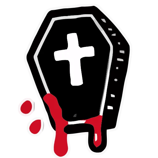 Стикер 8 Bloody Red