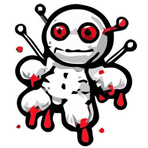 Стикер 4 Bloody Red