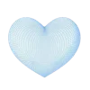 Стикер 24 Blue Aesthetic ୧
