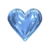 Стикер 8 Blue Aesthetic ୧