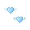 Стикер 28 Blue Aesthetic ୧