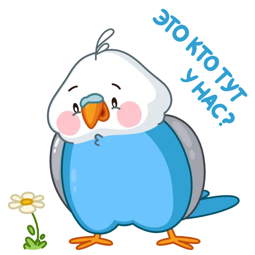 Стикер 30 Blue Bird ×