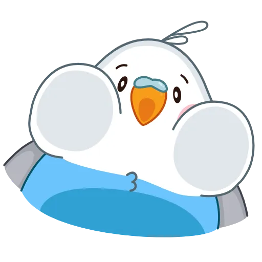 Стикер 20 Blue Bird ×