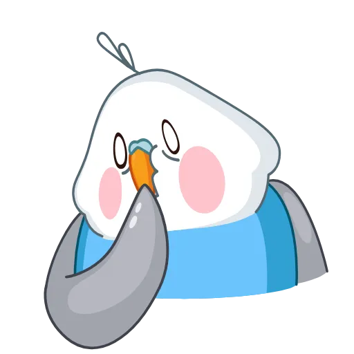 Стикер 41 Blue Bird ×