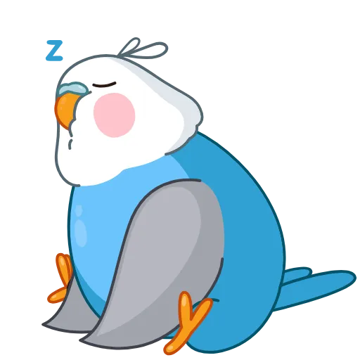 Стикер 2 Blue Bird ×