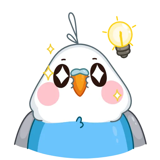 Стикер 37 Blue Bird ×