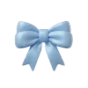 🎀 Эмодзи «Голубые буквы» для Telegram
