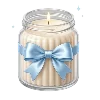 🕯️ Эмодзи «Голубые буквы» для Telegram