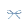 🎀 Эмодзи «Голубые буквы» для Telegram